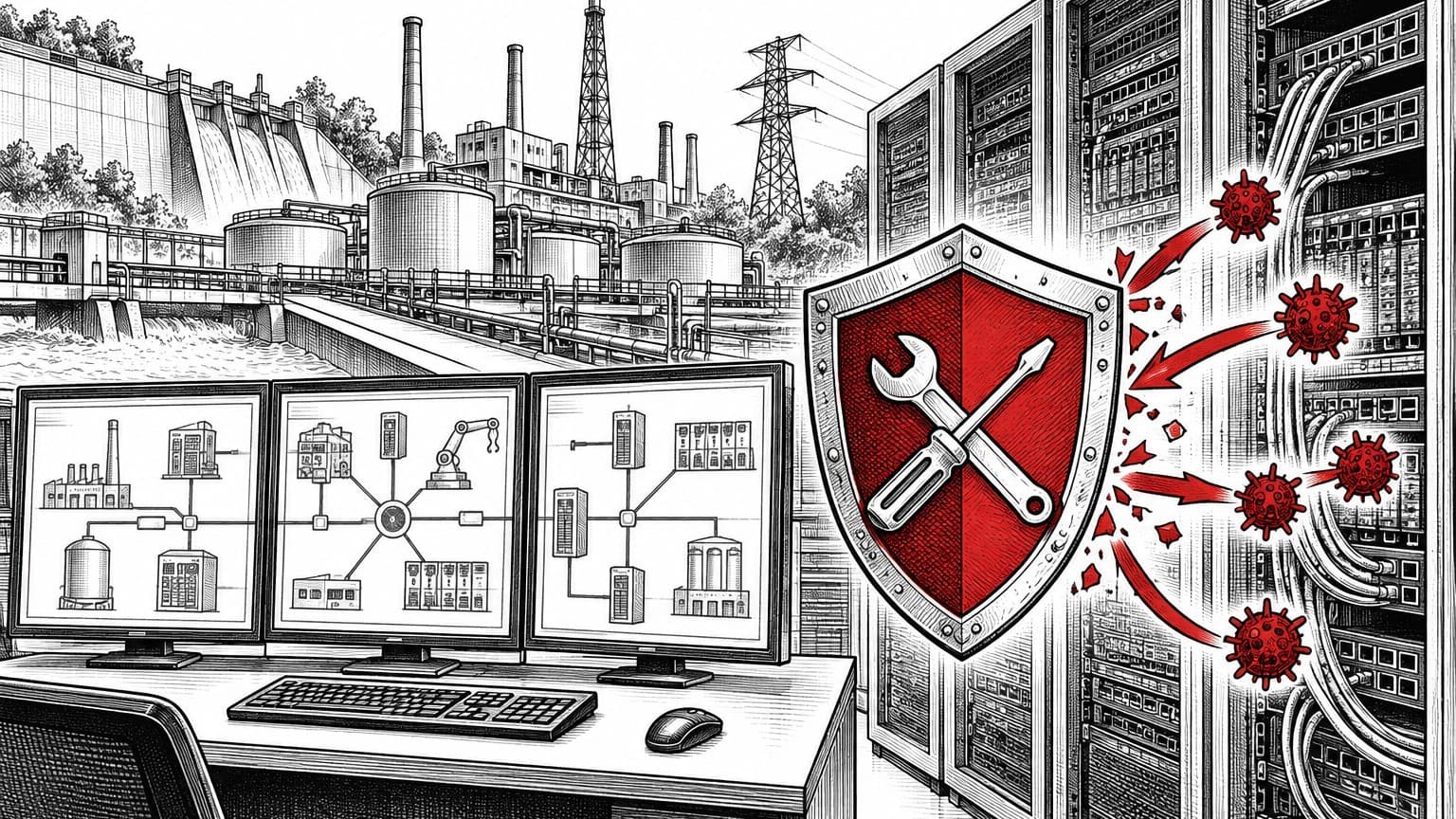 Illustration: RUGGEDCOM CROSSBOW industrial network management software