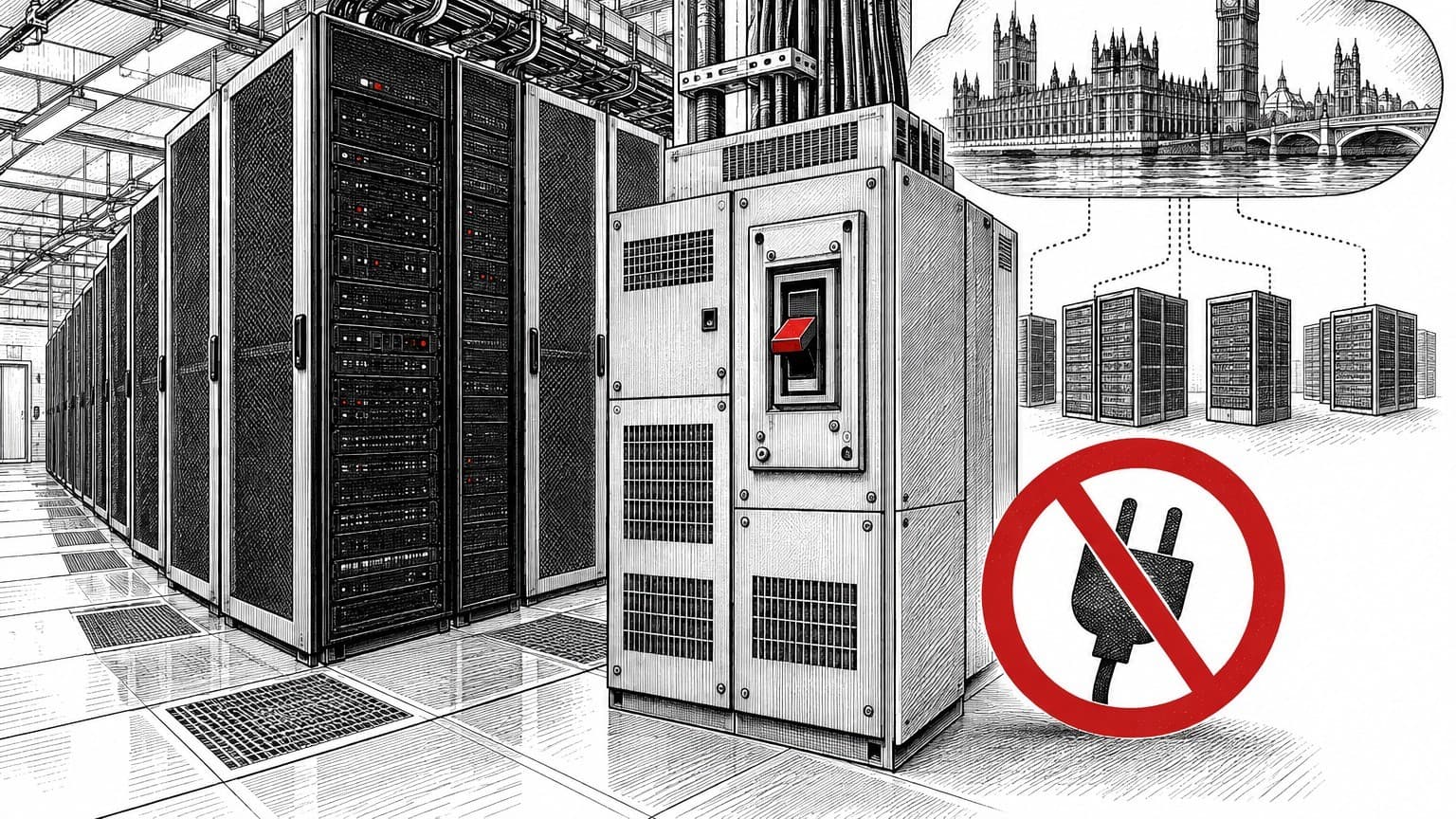 Illustration: Google Cloud data center power