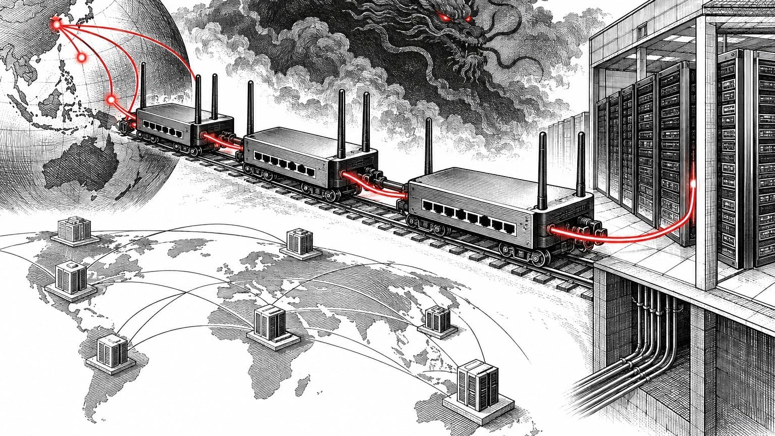 Illustration: Volt Typhoon Silent Train relay routers