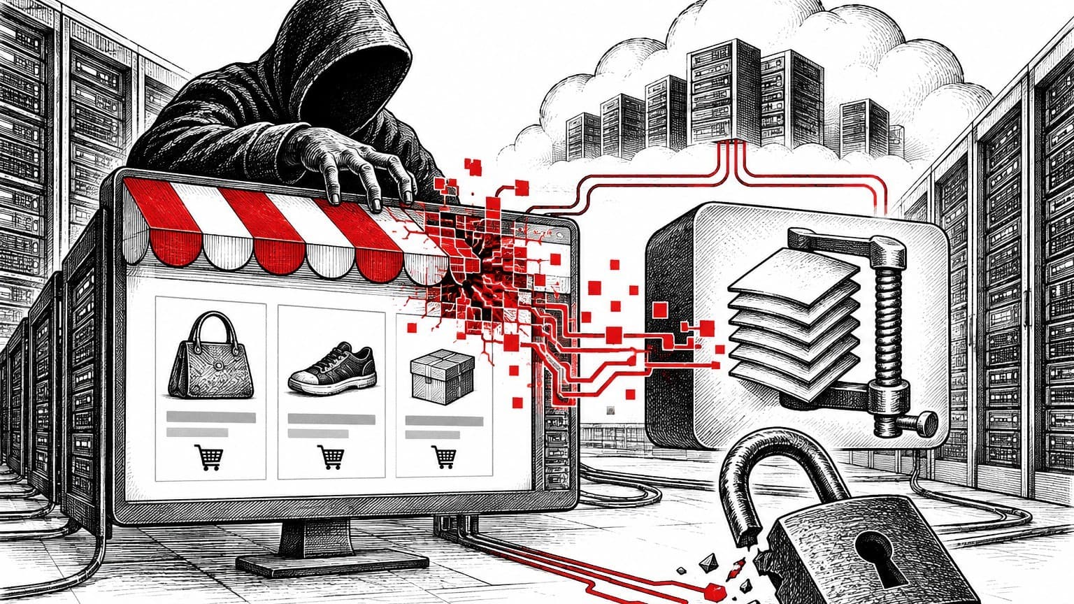 Illustration: Adobe Commerce storefront code exploit
