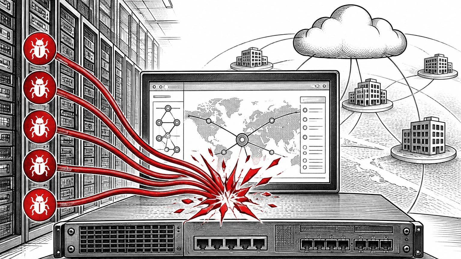 Illustration: Cisco SD-WAN Manager hit by fifth zero-day of 2026